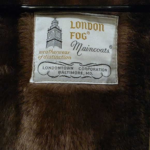 London Fog Maincoats Beige Lined Trench Coat Size 40 Reg - Picture 6 of 12